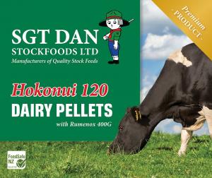 Hokonui 120 Dairy Pellets